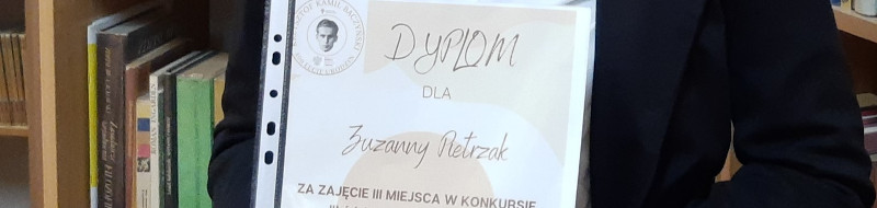 Nasza uczennica zajęła 3 miejsce w wojewódzkim konkursie plastycznym