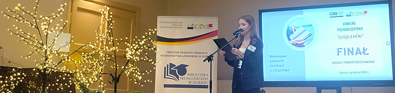 Wyróżnienie dla&nbsp;Natalii Roróg w&nbsp;wojewódzkim etapie Konkursu “Książka mówi”