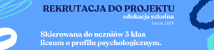 Mobilność edukacyjna uczniów liceum- rekrutacja!